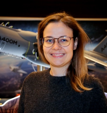 Profilbild von Annika Wegwarth, Cyber Security Vulnerability Manager, Airbus Defence and Sapce GmbH